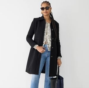 J. Crew Lady Day Coat in Double-Cloth Wool